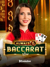 Always 8 Baccarat game